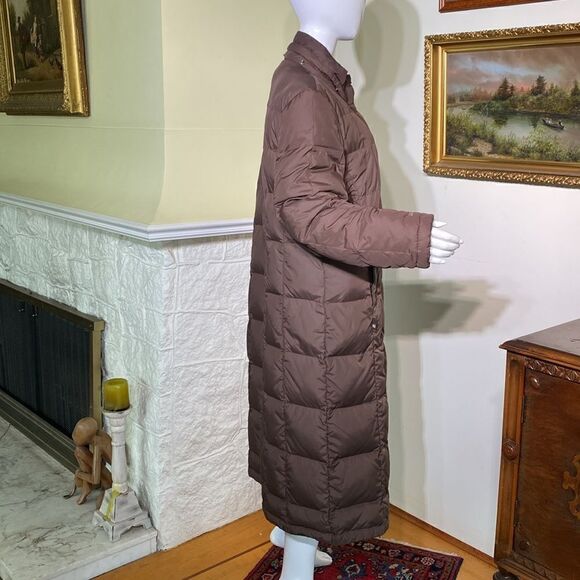 Wind River Down Puffer Coat Aubergine Purple - Picture 3 of 13